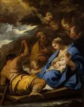 The Flight into Egypt By Luca Giordano
