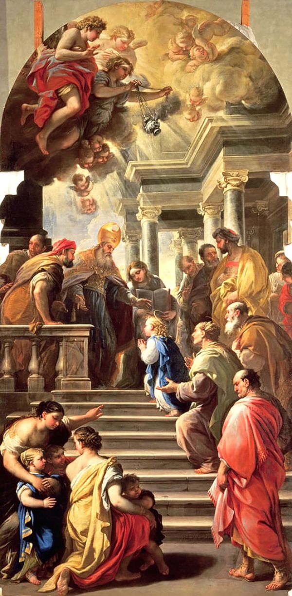 The Presentation of the Virgin at the Temple | Oil Painting Reproduction