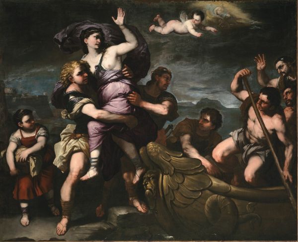 The Rape of Helen by Luca Giordano | Oil Painting Reproduction