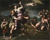 The Rape of Helen By Luca Giordano
