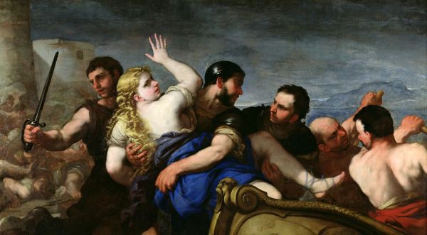 The Rape of Helen II by Luca Giordano | Oil Painting Reproduction