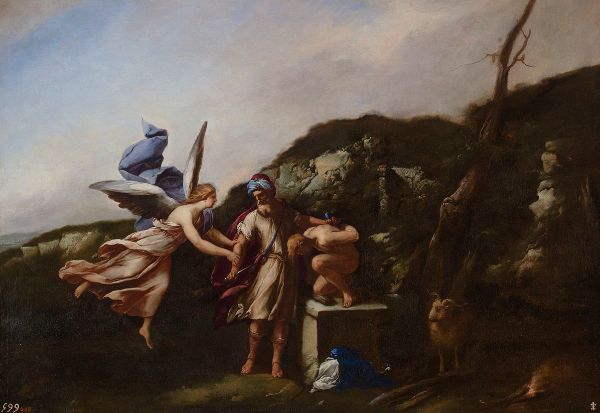 The Sacrifice of Isaac 2 by Luca Giordano | Oil Painting Reproduction