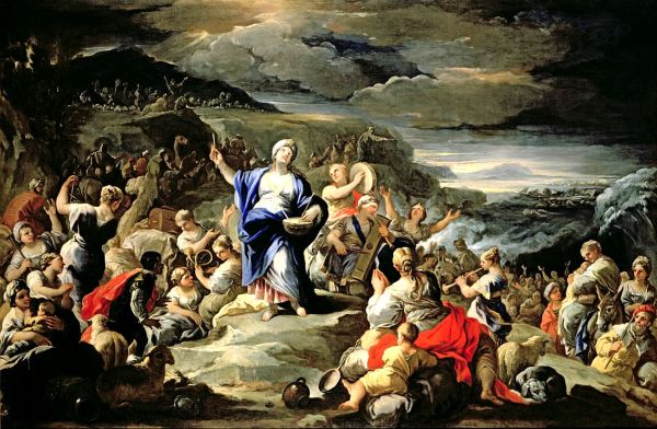 The Song of Miriam by Luca Giordano | Oil Painting Reproduction