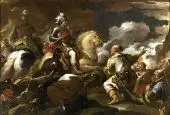 The Taking of a Stronghold By Luca Giordano