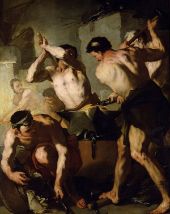 Vulcan's Forge c1660 By Luca Giordano