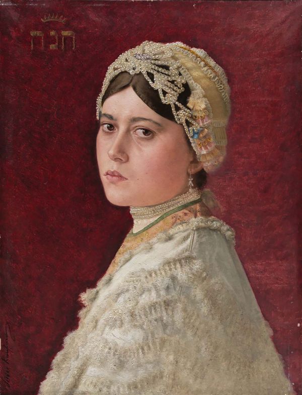 Hannah by Isidor Kaufmann | Oil Painting Reproduction