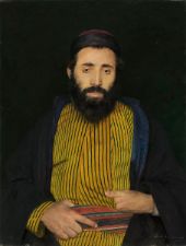 Portrait of a Sephardic Jew c1900 By Isidor Kaufmann