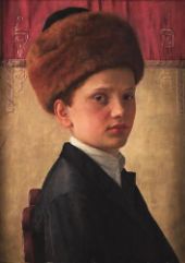 Portrait of a Yeshiva Boy By Isidor Kaufmann