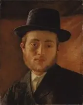 Portrait of a Young Man c1910 By Isidor Kaufmann