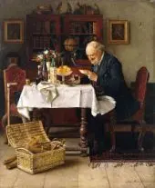 The Bachelor's Birthday By Isidor Kaufmann