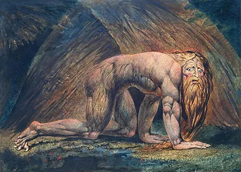 Nebuchadnezzar c1795 By William Blake