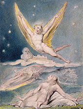 Night Startled by the Lark 1820 By William Blake