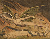 Satan Exulting Over Eve 1795 By William Blake