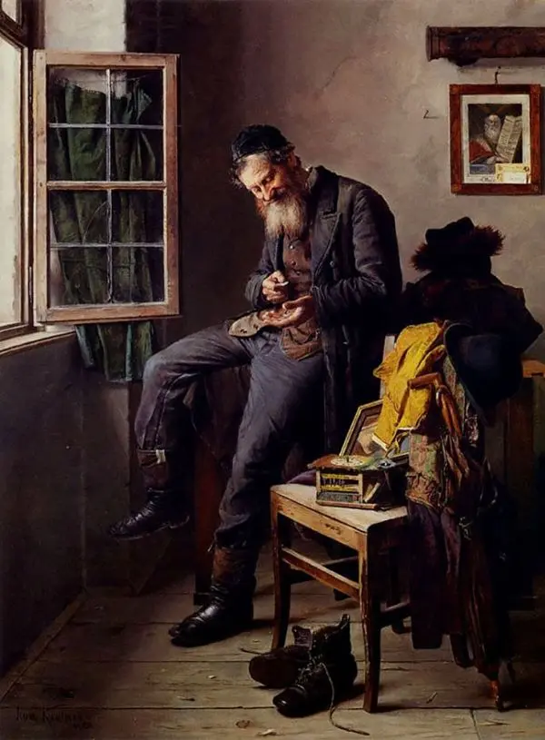 The Profit By Isidor Kaufmann