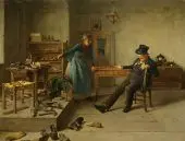 The Shoemaker By Isidor Kaufmann