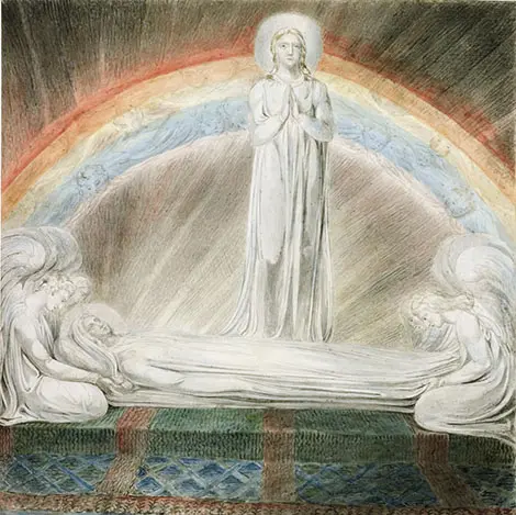 The Death of Virgin 1803 By William Blake