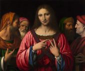 Christ among Doctors c1515 By Bernardino Luini