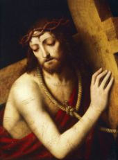 Christ carrying Cross c1532 By Bernardino Luini