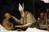 Madeleine's Communion By Bernardino Luini