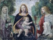Madonna and Child with Saints By Bernardino Luini