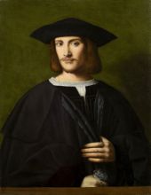 Portrait of a Gentleman By Bernardino Luini