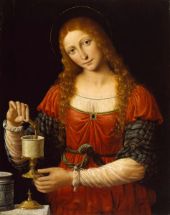 Saint Mary Magdalene c1524 By Bernardino Luini