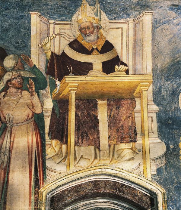 St Ambrose by Bernardino Luini | Oil Painting Reproduction