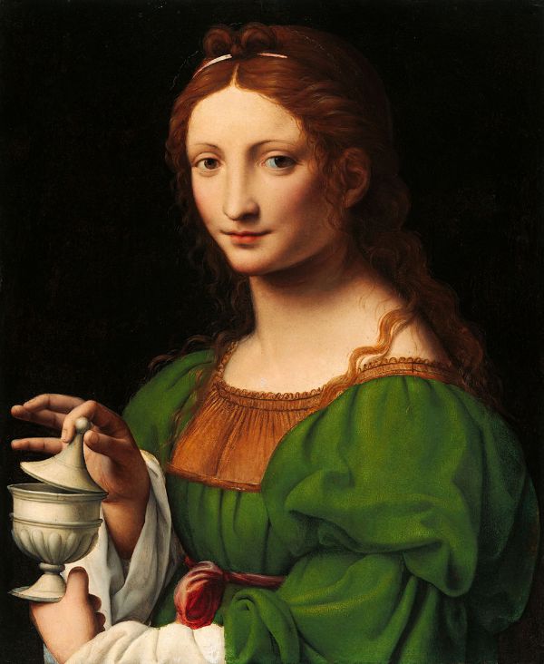 The Magdalen c1525 by Bernardino Luini | Oil Painting Reproduction