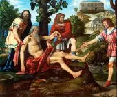 The Scorn of Cam By Bernardino Luini