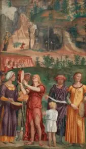 The Triumph Song of the Jews c1514 By Bernardino Luini