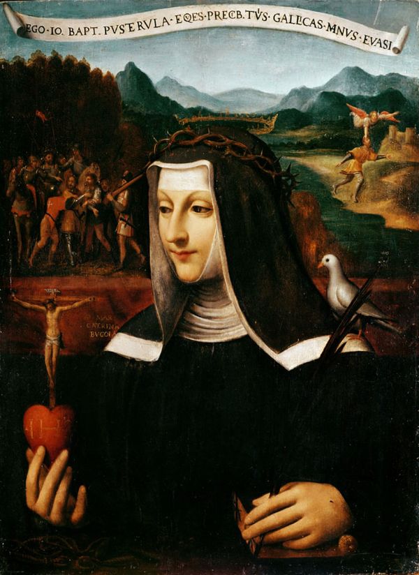 Venerable Maria Caterina Brugora | Oil Painting Reproduction