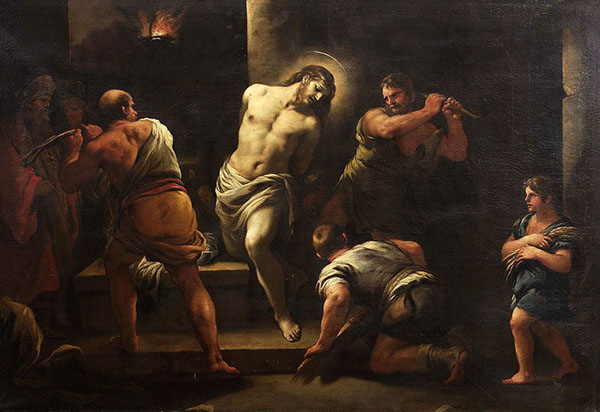 Flagellation of Christ by Luca Giordano | Oil Painting Reproduction