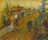In the Shtetl By Issachar Ber Ryback