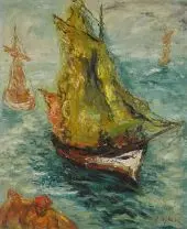 Off the Coast By Issachar Ber Ryback