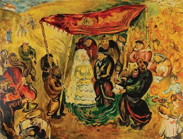 Wedding by Issachar Ber Ryback | Oil Painting Reproduction