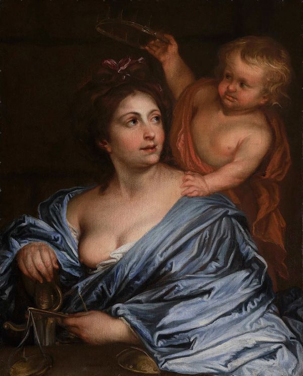 Allegory of Justice by Francesco Cairo | Oil Painting Reproduction