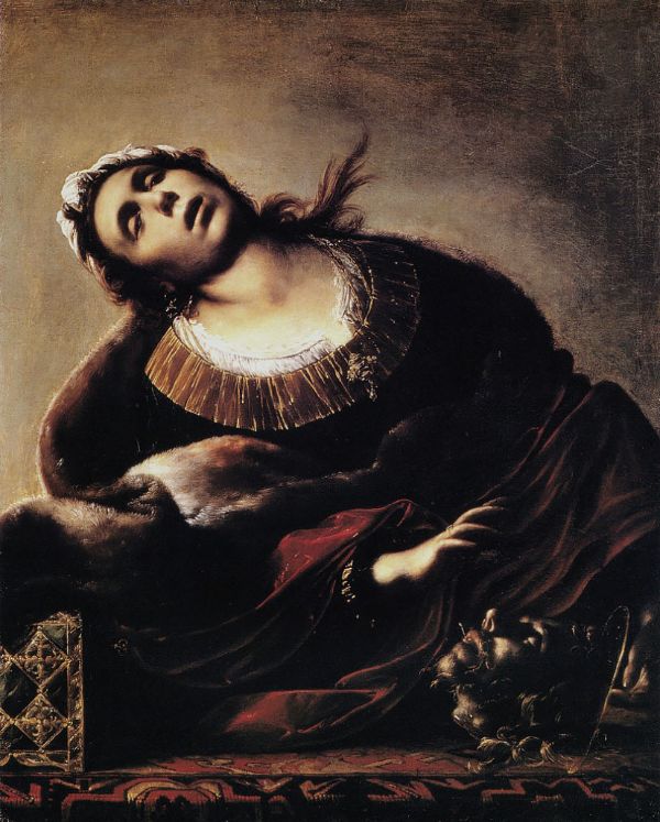 Herodias with the Head of Saint John the Baptist 1634 | Oil Painting Reproduction