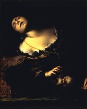 Salome with the Head of Saint John the Baptist c1634 By Francesco Cairo