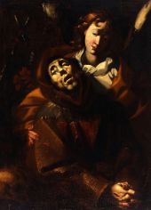 St Francis in Ecstasy By Francesco Cairo