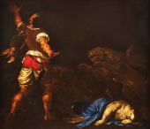 The Martyrdom of Saint Euphemia By Francesco Cairo
