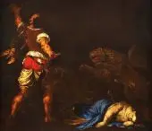 The Martyrdom of Saint Euphemia By Francesco Cairo