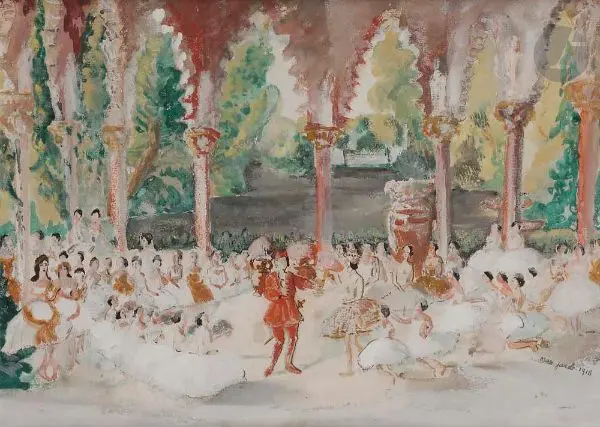 At the Opera 1918 By Max Jacob