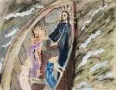 Christ Stilling the Tempest 1928 By Max Jacob