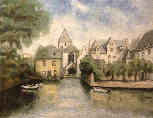 L eglise De Locmaria By Max Jacob