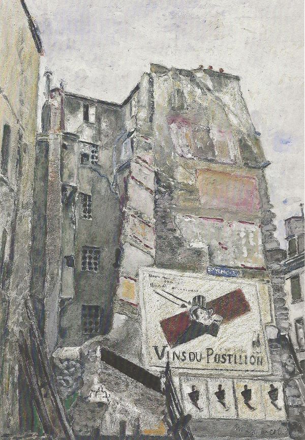 Old Quarter of Paris by Max Jacob | Oil Painting Reproduction