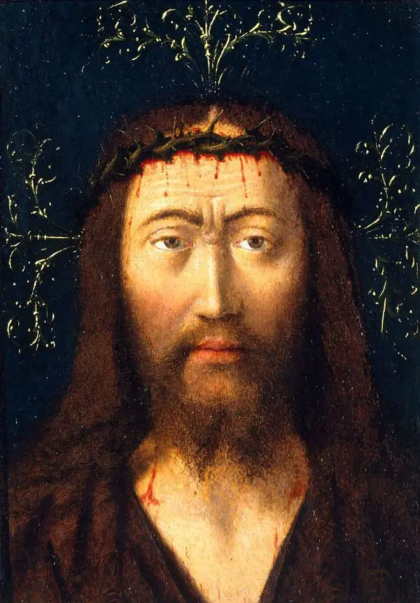 Head of Christ c1445 By Petrus Christus