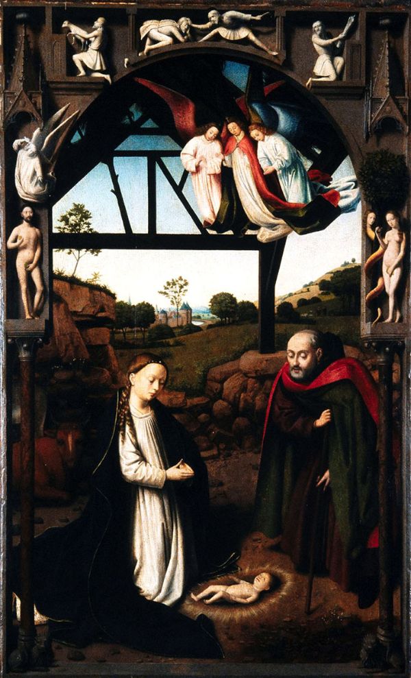 Nativity by Petrus Christus | Oil Painting Reproduction