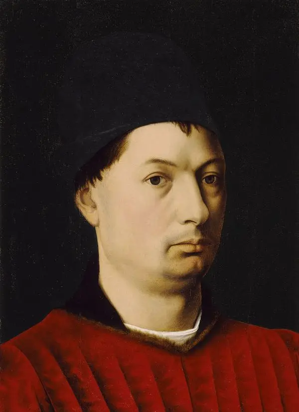 Portrait of a Man 1465 By Petrus Christus