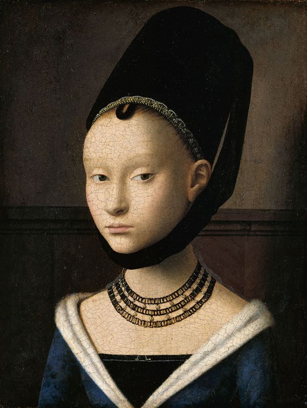 Portrait of a Young Girl c1465 | Oil Painting Reproduction