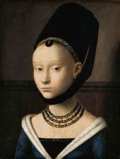 Portrait of a Young Girl c1465 By Petrus Christus
